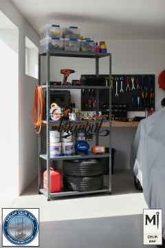 31x93x200 Ev Tipi | Balkon Kiler Ardiye Rafı | 5 Kat