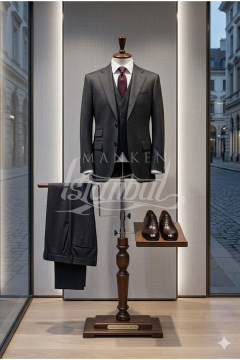 De Lüks Ceviz Ahşap Terzi Mankeni Ayağı