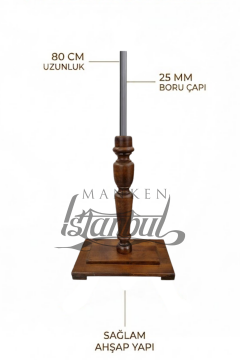 Mobilya Ahşap Ceviz Terzi Mankeni Ayağı