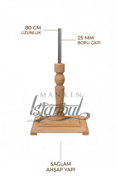 Mobilya Ahşap Ham Terzi Mankeni Ayağı