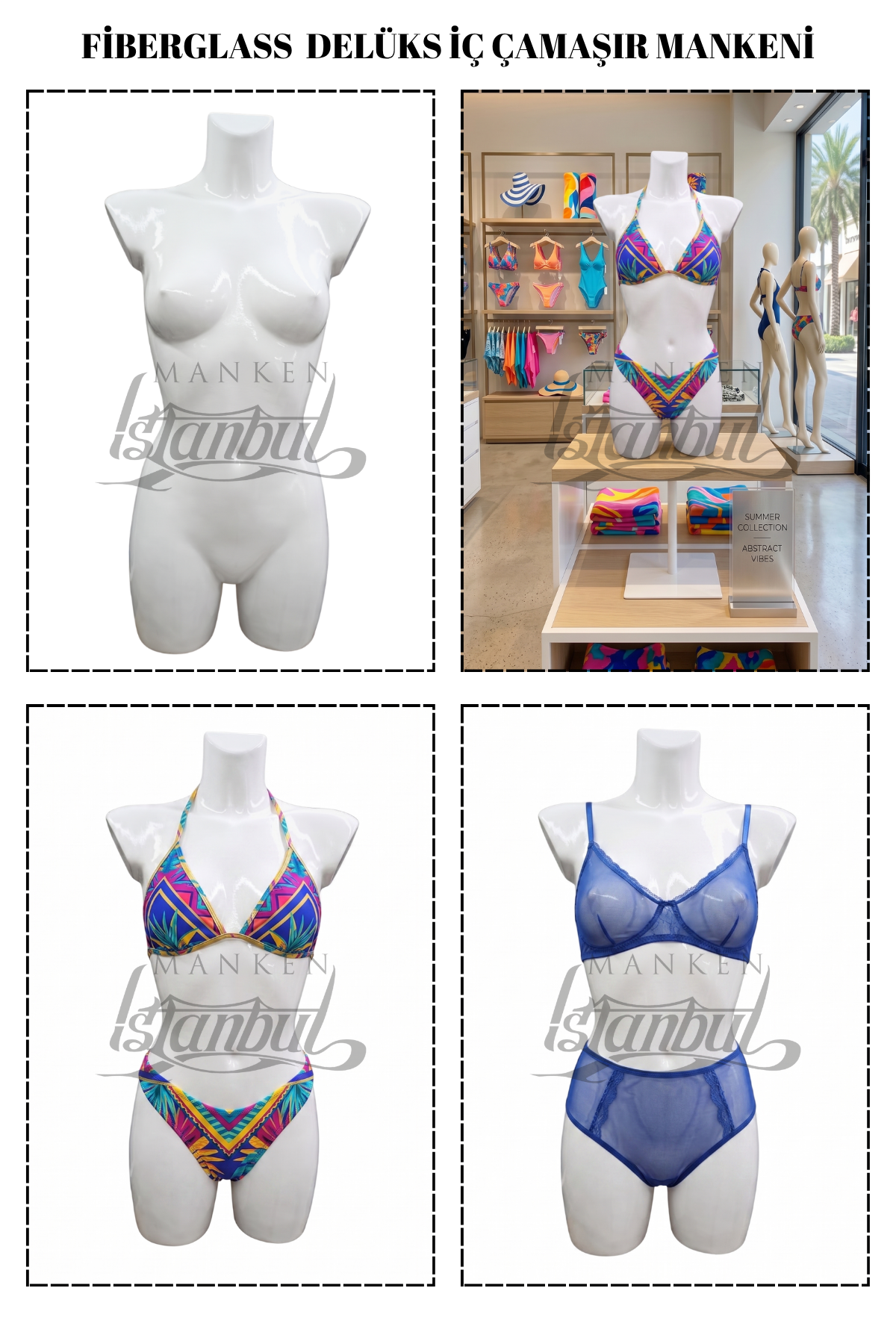 Bayan İç Çamaşır Mankeni - Mayo Mankeni - Bikini Mankeni