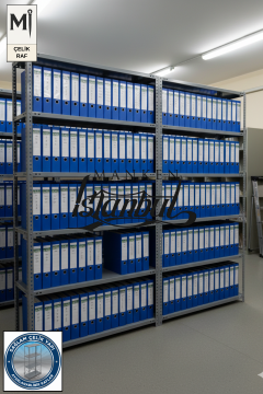 43x186x200 Çelik Raf | Civatalı Metal Depo Rafı | 6 Kat