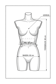 Bayan İç Çamaşır Mankeni - Mayo Mankeni - Bikini Mankeni