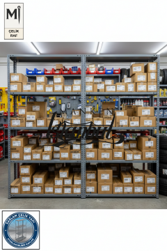 43x186x250 Çelik Raf | Civatalı Metal Depo Rafı | 5 Kat