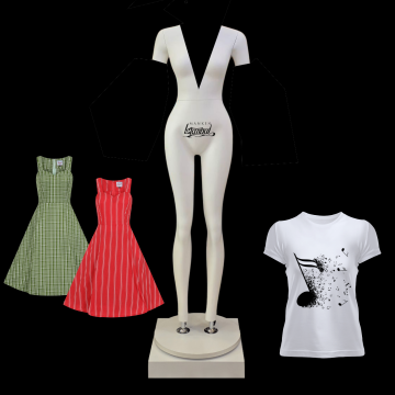 (ÖN SİPARİŞ) 1.Nesil Fotoğraf Bayan Çekim Mankeni Hayalet Manken- Ghost Mannequin