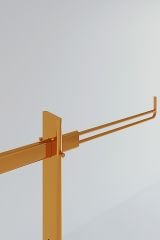 Yüksek Kalite Gold Kaplama Metal Orta Stant