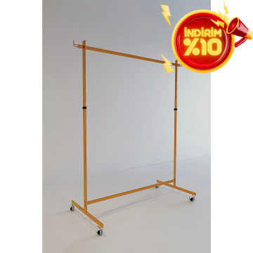 Yüksek Kalite Gold Kaplama Metal Orta Stant