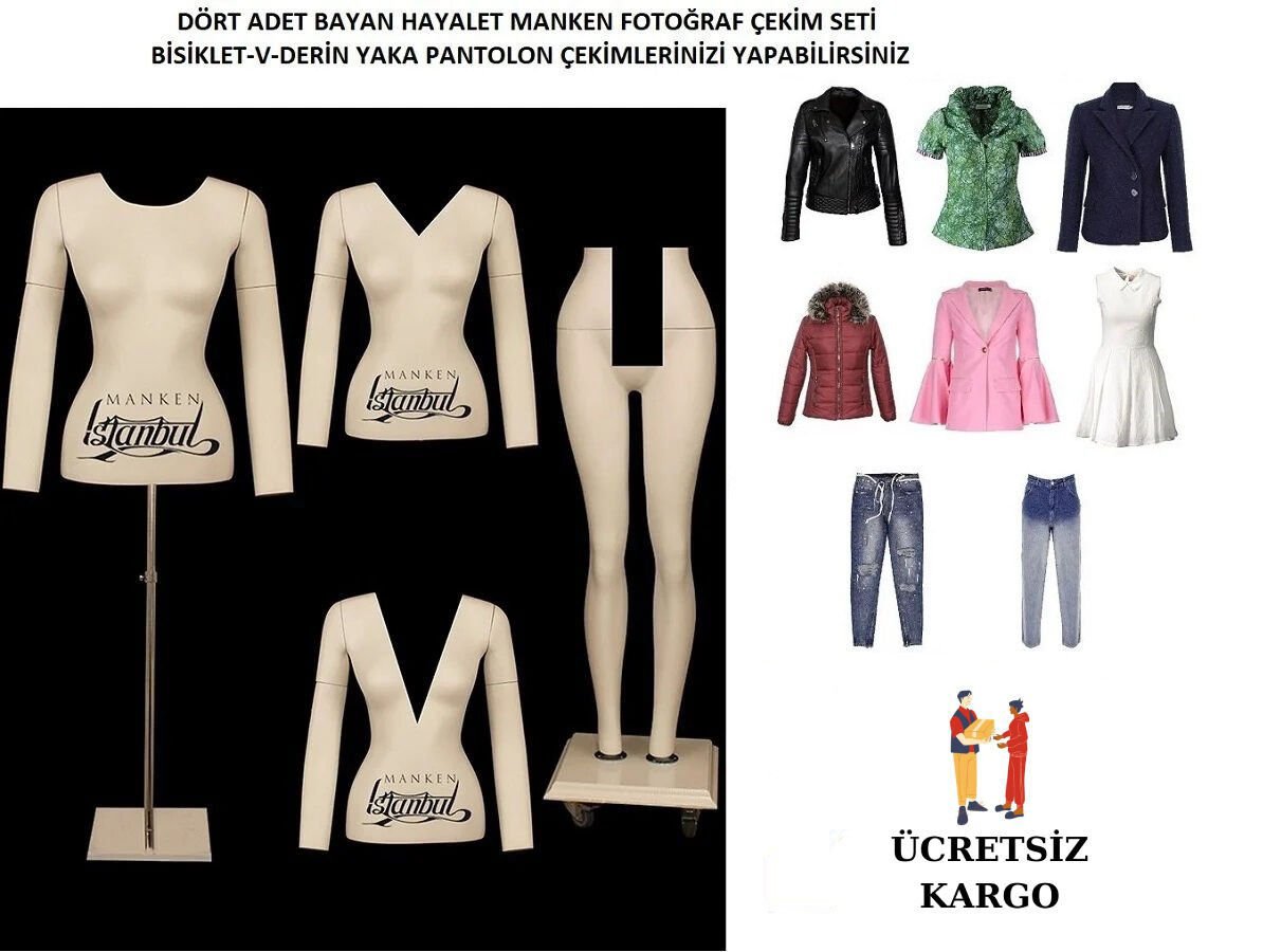 Fotoğraf çekimi için bayan hayalet vitrin mankeni Ghost Mannequin