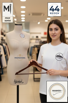 Balık Model 44 Beden Profesyonel İğne Batan Terzi Mankeni