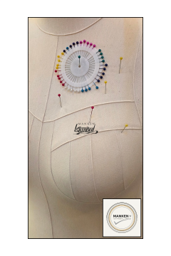 Balık Model 44 Beden Profesyonel İğne Batan Terzi Mankeni