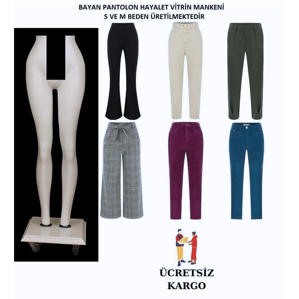 Alt Grup Fotoğraf Çekimi İçin Bayan Hayalet Vitrin Mankeni