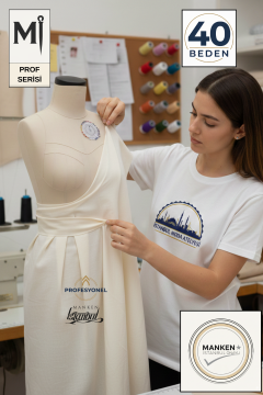 Balık Model 40 Beden Profesyonel İğne Batan Terzi Mankeni