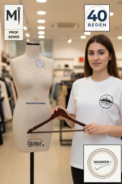 Balık Model 40 Beden Profesyonel İğne Batan Terzi Mankeni