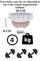 20 Cm Çapında  Çok Amaçlı Döner Platform