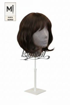 Bayan kumaş kaplı Monica kafa mankeni-Aksesuar Mankeni