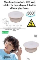 15,5 Cm Çapında  Çok Amaçlı Döner Platform