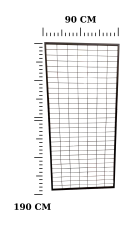 Duvara Monte Tel Pano Standı - 40 Adet Askı Aparatlı