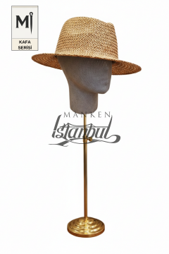 Bayan kumaş kaplı Monica kafa mankeni-Aksesuar Mankeni