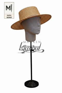 Bayan kumaş kaplı Monica kafa mankeni-Aksesuar Mankeni