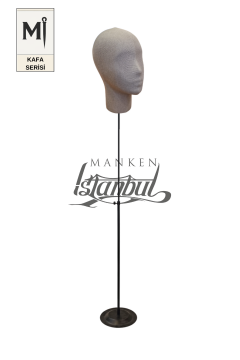 Bayan kumaş kaplı Monica kafa mankeni-Aksesuar Mankeni