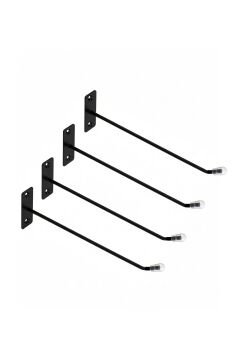 Özel Üretim Koruma Kauçuk Duvara Monte Raf Kancası