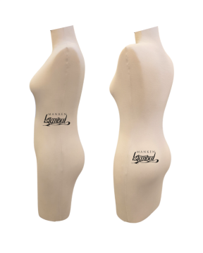 Uzun Basen Balık Gövde Süngerli İğne Batabilen Terzi Mankeni