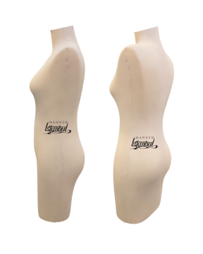 Uzun Basen Balık Gövde Süngerli İğne Batabilen Terzi Mankeni