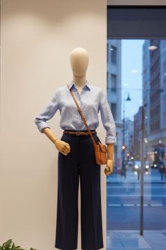 TOPTAN- ÇOK AL AZ ÖDE - 2 ADET - 36-38-40 Beden - Pinokyo Ahşap Kollu Vitrin Mankeni