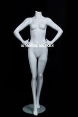 Kafasız bayan vitrin mankeni, vitrin mankenleri