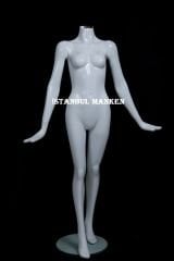 Kafasız bayan vitrin mankeni, vitrin mankenleri