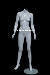 Kafasız bayan vitrin mankeni, vitrin mankenleri