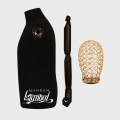 Erkek Tel Kafalı Ahşap Kollu Terzi Mankeni Vitrin Mankeni