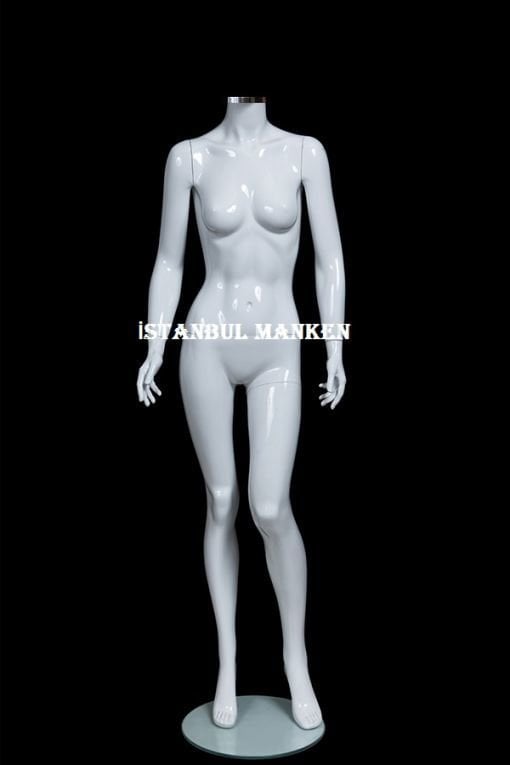 Kafasız bayan vitrin mankeni, vitrin mankenleri