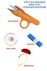 Dikiş Setli Lüks Ahşap Ayaklı Kılavuz Çizgili Terzi Mankeni