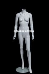 Kafasız bayan vitrin mankeni, vitrin mankenleri