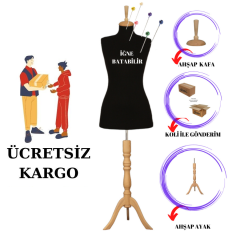 Süngerli Terzi Prova Mankeni 34-46 Beden Arası