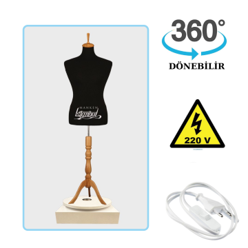 Döner Standlı Erkek Terzi Mankeni Vitrin Mankeni