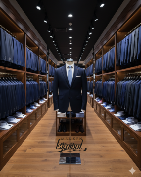 İğne Batabilen 48 Beden Erkek Terzi Mankeni Vitrin Mankeni