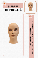 Bayan Maske Şapka Kafa Mankeni