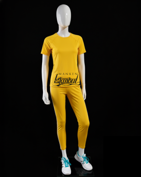 PP Kalite Plastik Uzun Ömürlü Bayan Vitrin Mankeni