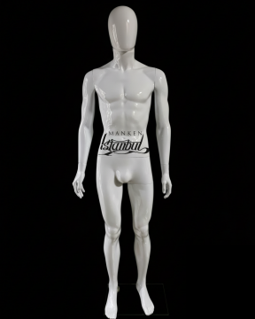 PP Kalite Plastik Uzun Ömürlü Erkek Vitrin Mankeni