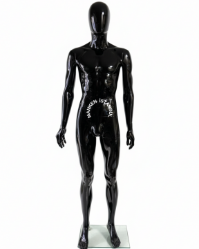 PP Kalite Plastik Uzun Ömürlü Erkek Vitrin Mankeni