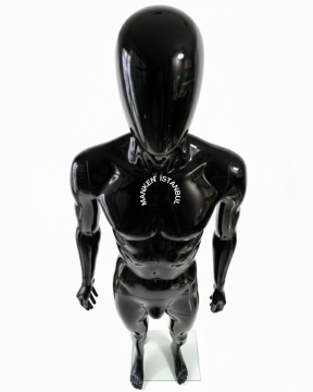 PP Kalite Plastik Uzun Ömürlü Erkek Vitrin Mankeni