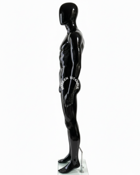 PP Kalite Plastik Uzun Ömürlü Erkek Vitrin Mankeni