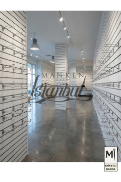 Koruma Kauçuklu Etiketli Kanallı Pano Kancası Galvaniz