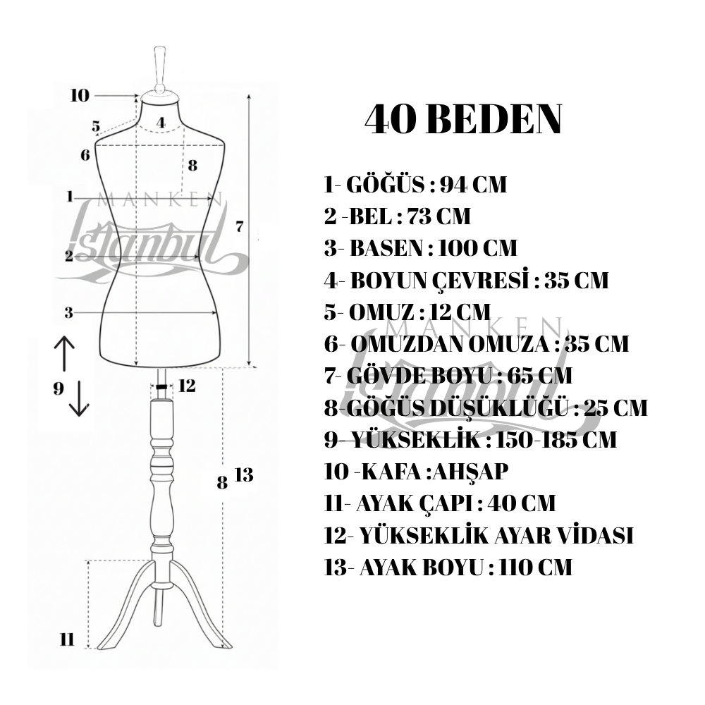TOPTAN-03081 40 beden