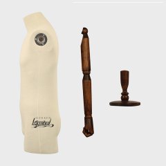 Pantolon Giyebilen Ahşap Kollu Erkek Terzi Mankeni Vitrin Mankeni