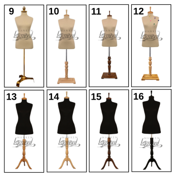 İğne Batabilen 34/36/38/40/42/44/46 Beden Terzi Mankeni 40 - 31