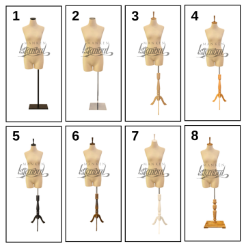 İğne Batabilen 36/38/40 Beden Pantolon Giyebilen Terzi Mankeni