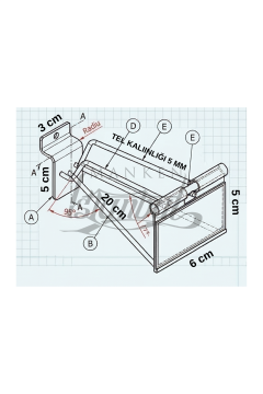 Koruma Kauçuklu Etiketli Siyah Kanallı Pano Kancası